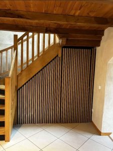 panneaux décoratifs sous escalier